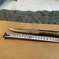 Coteau pliant acier et bois