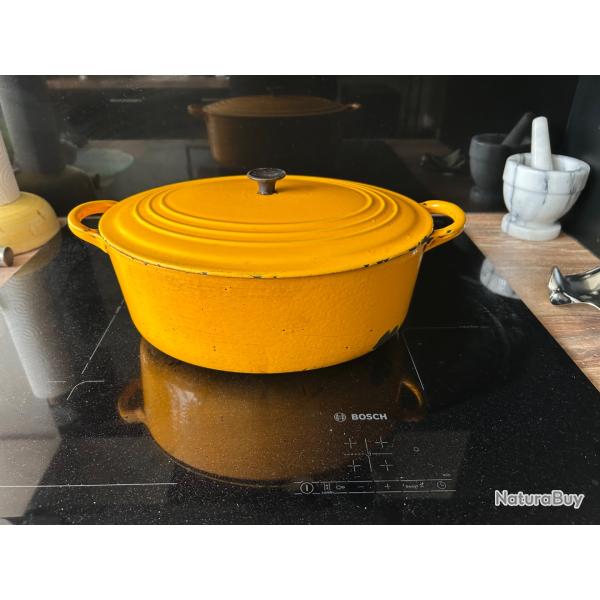 Cocotte en fonte le creuset orange