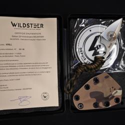 Wildsteer Krill - &Eacute;dition Limit&eacute;e 20e Anniversaire - Lame Bross&eacute;e - Num&eacute;ro : 03/40