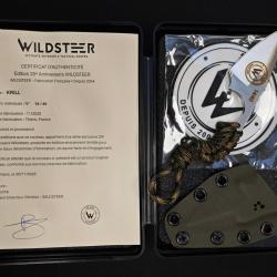 Wildsteer Krill - &Eacute;dition Limit&eacute;e 20e Anniversaire - Lame Bross&eacute;e - Num&eacute;ro : 14/40