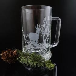 Chope à Bière - Brocard gravé