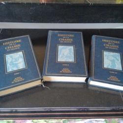 Histoire de la chasse en France 3 tomes depuis les temps les plus recul&eacute;s jusqu'&agrave; la R&eacute;volution