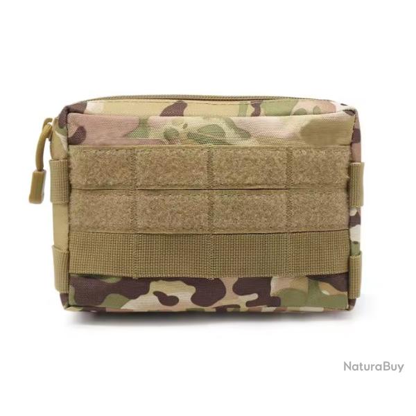 Sacoche tactique 2 polyvalente et multifonctionnelle - Treillis Beige - Livraison gratuite