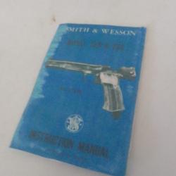 Notice livret smith et Wesson model 78G et 79G