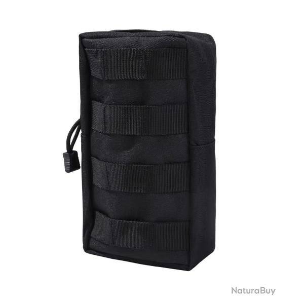 Sacoche longue tactique polyvalente et multifonctionnelle - Noir - Livraison gratuite