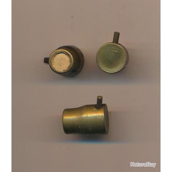 (10861) UNE CARTOUCHE CAL 12 mm  LEFAUCHEUX A BROCHE A BLANC par SFM  tr�s belle