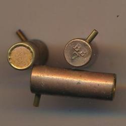 (10857) UNE CARTOUCHE CAL 7mm  LEFAUCHEUX A BROCHE  A GRENAILLE par BRAUN & BLOEM marqu&eacute;e "BB7"