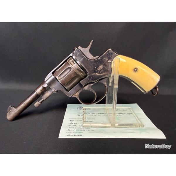 SUPERBE REVOLVER NAGANT cal. 7,5 nagant