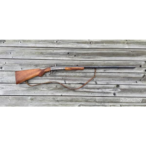 Fusil de Collection Manufrance Simplex calibre 10/80 - Canon miroir de 80 cm - MISE A PRIX 1 EURO !