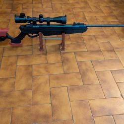Vends carabine swiss arms air comprim&eacute; 4.5 mm 19.9 joules