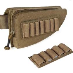 Appuie-joue cartouchi&eacute;re de crosse v2 - Beige/TAN