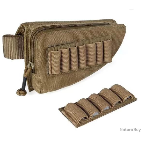 Appuie-joue cartouchi�re de crosse v2 - Beige/TAN