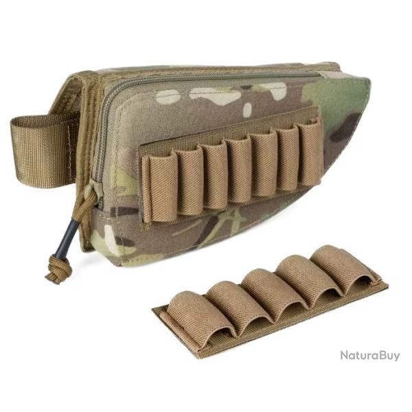 Appuie-joue cartouchi�re de crosse v2 - Treillis Beige