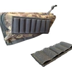 Appuie-joue cartouchi&eacute;re de crosse v2 - Pixel Gris