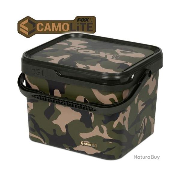 Seau Fox Camo Bucket 12L