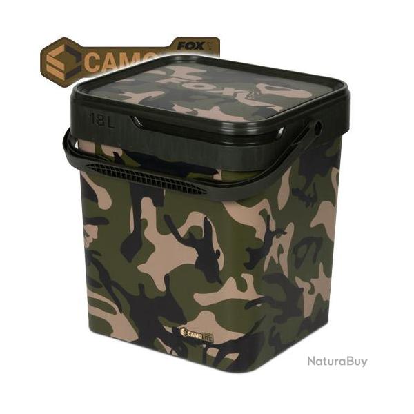 Seau Fox Camo Bucket 18L