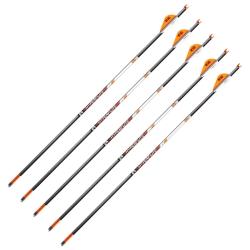 5 Fl&egrave;ches HyperFlite 20-22 pouces en carbone pour Barnett Hyper 20 pouces