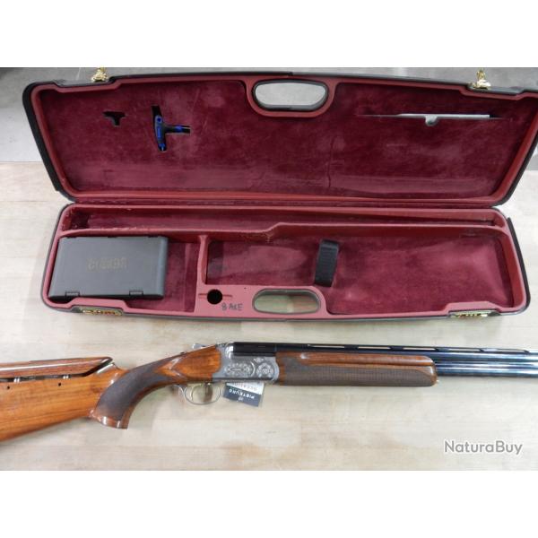 FUSIL TRAP CEASAR GUERINI SUMMIT CAL.12/70 + MALETTE + 9 CHOKES TRES BON ETAT OCCASION