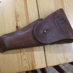 EQUIPEMENT MILITAIRE ETUI EN CUIR DE COLT 45  POUR USMC