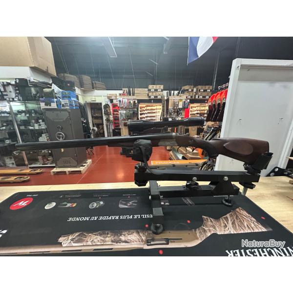 Occasion MERKEL drilling cal.12/70/7x65 r canon 63 cm