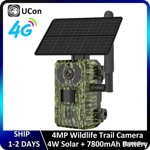 Cam�ra de Chasse 4K No Glow IR Invisible 30MP D�tection 0,1s 2025 128G