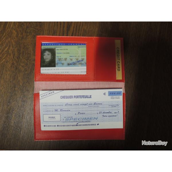 IDEE CADEAU MAROQUINERIE CUIR LAURIGE porte feuille  , porte cles , porte carte , et divers 9