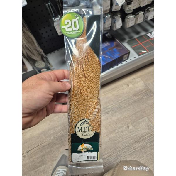 DEMI COU DE COQ - METZ - GRADE 2 CHINCHILA ROUX