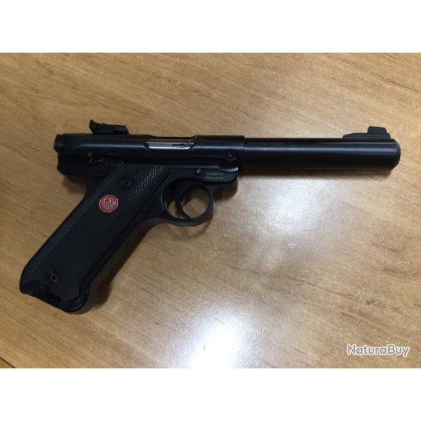 Pistolet RUGER MARK 4 Target bronz 22 LR neuf