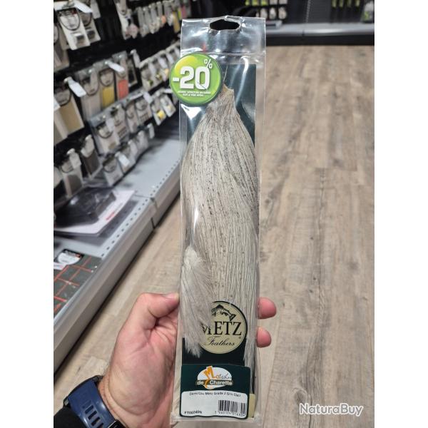 DEMI COU DE COQ - METZ - GRADE 2 GRIS CLAIR