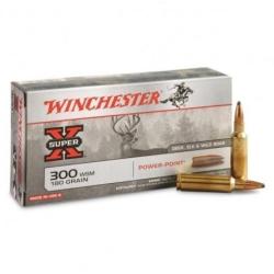 Winchester 300WSM 180gr power point x20