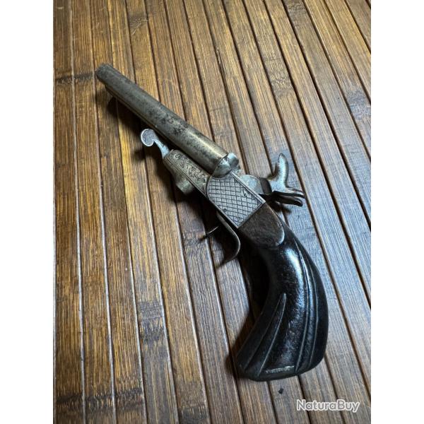 PISTOLET DE D�FENSE JUXTAPOS�S 12 mm A BROCHE