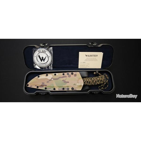 Couteau Bowie Collector 20 ans - Wildsteer Edition Limit�e - Num�rot� : 03/40