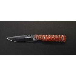 Wildsteer Baby Wild - Couteau EDC/Outdoor - Manche Pakkawood cocobolo - 20&egrave;me anniversaire - Num&eacute;rot