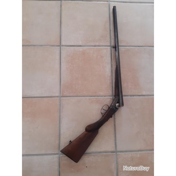 Fusil chasse 16 Lecagar, canons juxtapos�s