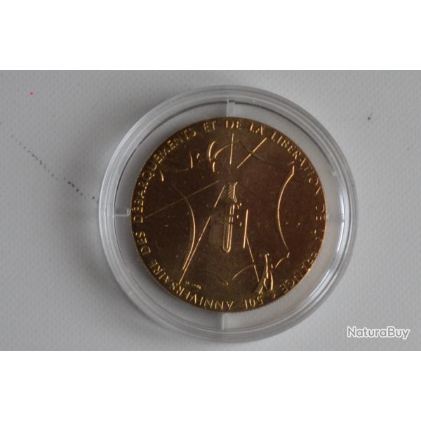 Coin. M�daille du 50�anniversaire du d�barquement de 1994