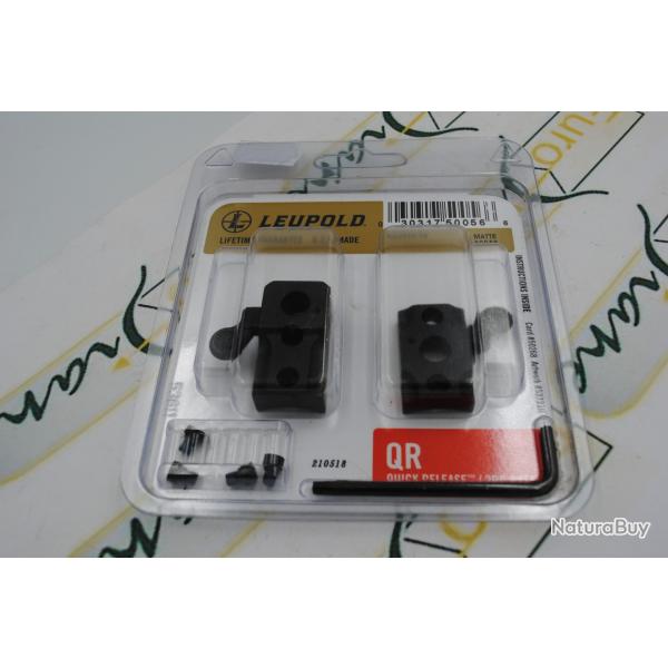 Embases de montage Leupold QR  pour Mauser K98, FN,