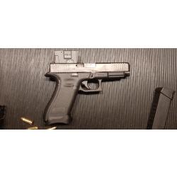 Pistolet GLOCK 47 Gen 5 FS MOS  Cal 9x19 combo Point rouge Pandora PB-3 micro