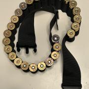 Ceinture à Munitions Calibre 12 – 27 Cartouches – Noir – Neuve