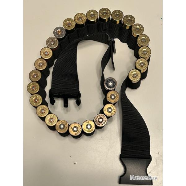Ceinture porte cartouche 12 /16/ 20 vendu sans munitions