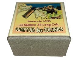 38 LC (Long Colt): Reproduction boite munitions (vide) CoCo 14303359