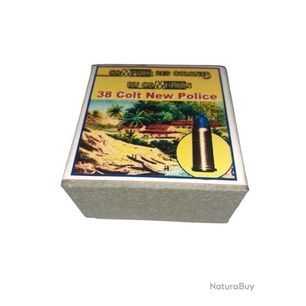 38 CNP (Colt New Police): Reproduction boite cartouches (vide) CoCo 14303359