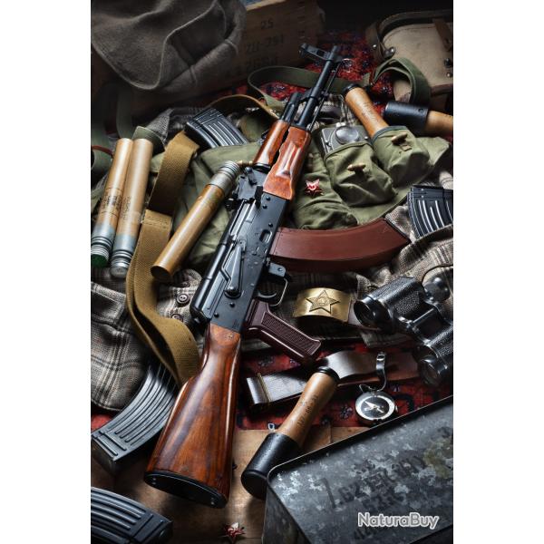 EXTRAORDINAIRE Tokyo Marui AKM GBBR avec kit bois