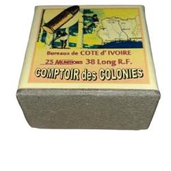 38 Long RF (Rim Fire): Reproduction boite munitions (vide) CoCo 14303386