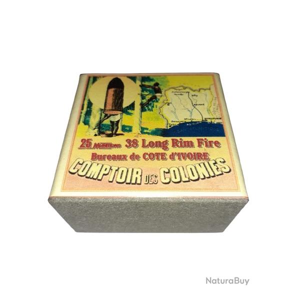 38 Long RF (Rim Fire): Reproduction boite cartouches (vide) CoCo 14303386