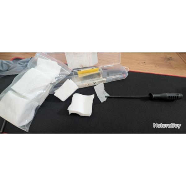 150M2 DE FIBRE EN COTON NON TISSE POUR LE NETTOYAGE DES ARMES MODERNES OU ANCIENNES