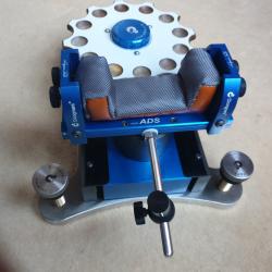 TREPIED de micro-pr&eacute;cision CICOGNANI pour benchrest rimfire 22 hunter