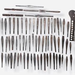 GRAND Lot de tarauds d'armurier - À SAISIR