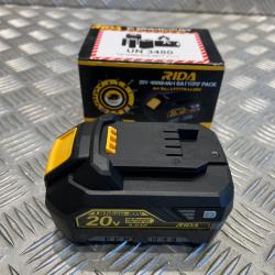 batterie 20v - 4Ah Rida ly777 outils silex Schneider Rida Meterk Liangye electro portatif