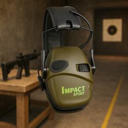 CASQUE &Eacute;LECTRONIQUE IMPACT SPORT - TIR SPORTIF / BALL-TRAP / CHASSE - NEUF achat imm&eacute;diat