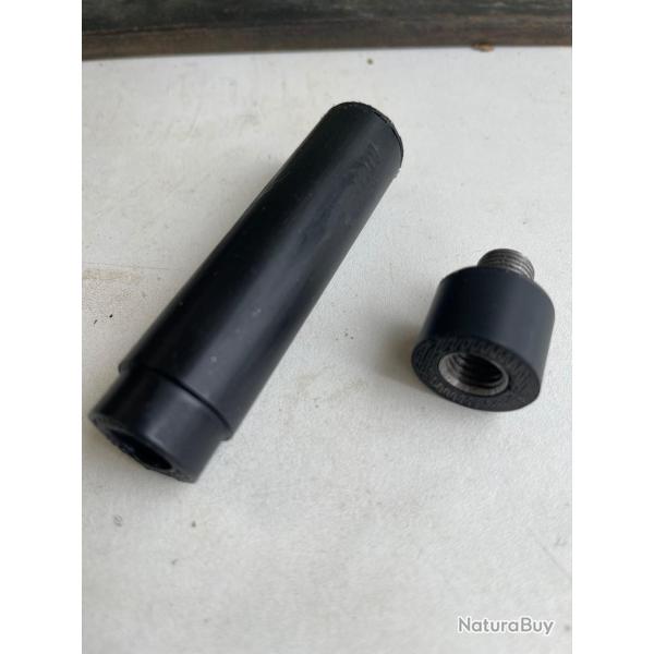 adaptateur  1/2   20 UNF  en M12 SPECIAL CARABINE PCP SNOWPEAK T-REX 5.5